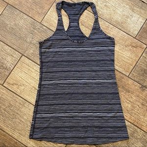 Size 8 Lululemon Deep Coal Cool Racerback Tank